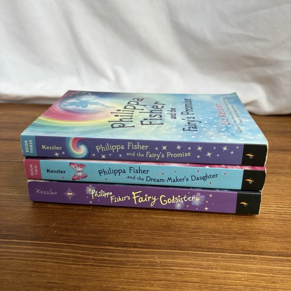 Philippa Fisher Book Lot of 3 Liz Kessler Paperback Fairy Chapter Books